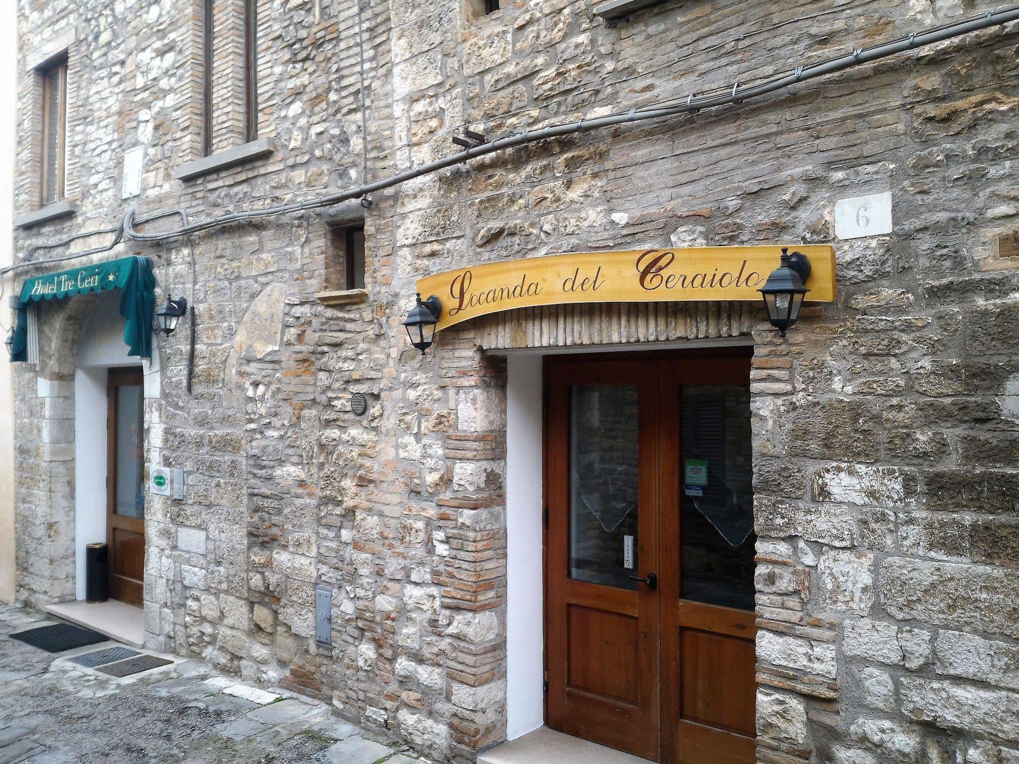 Hotel Tre Ceri Gubbio Eksteriør billede